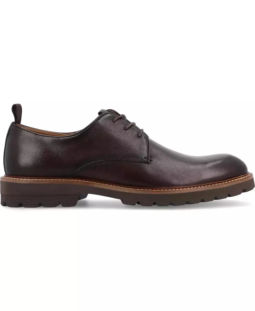 Thomas & Vine Men's Davies Tru Comfort Foam Plain Toe Lace-up Derby Shoes 2
