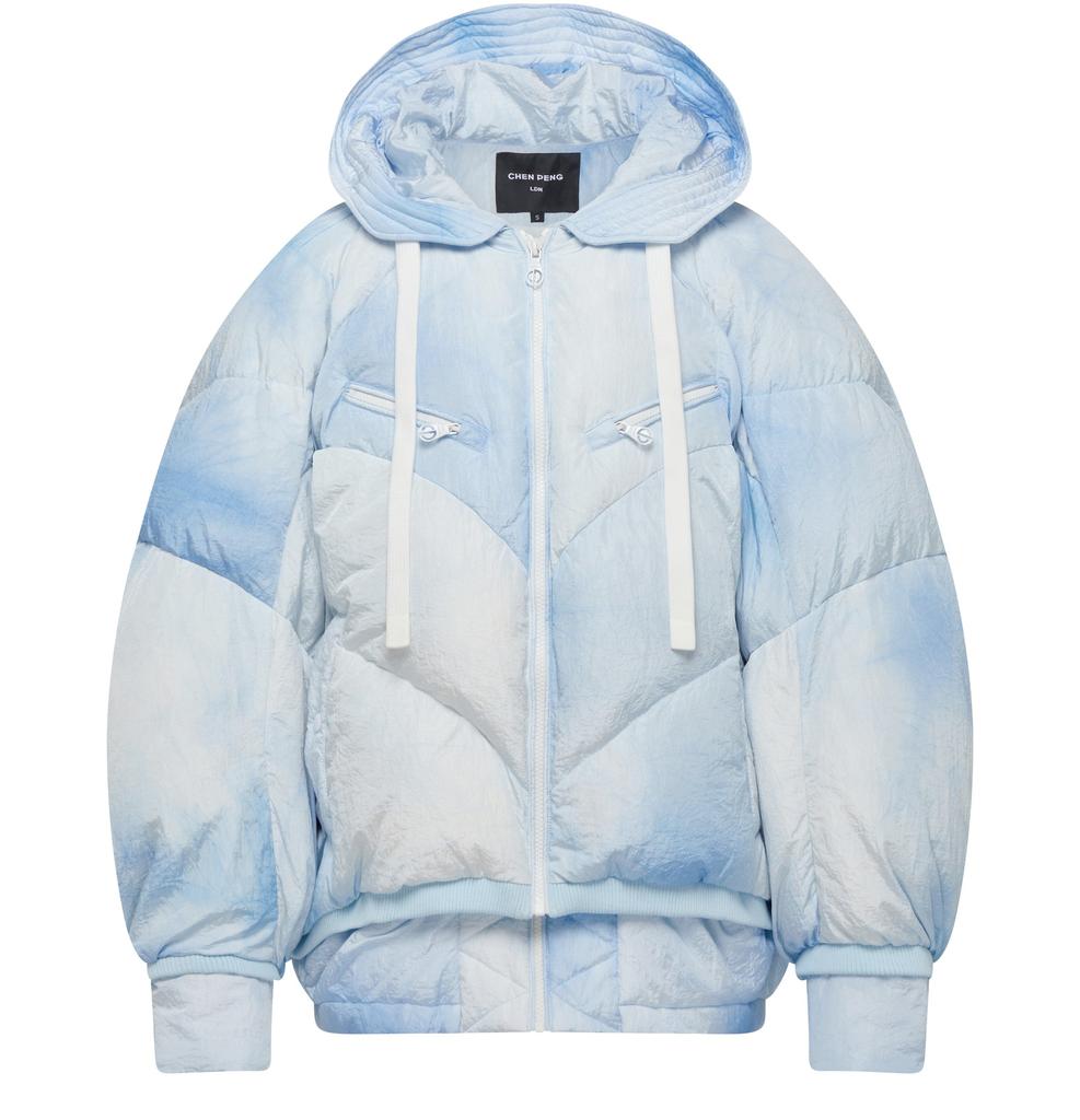 Chen Peng Shell puffer jacket