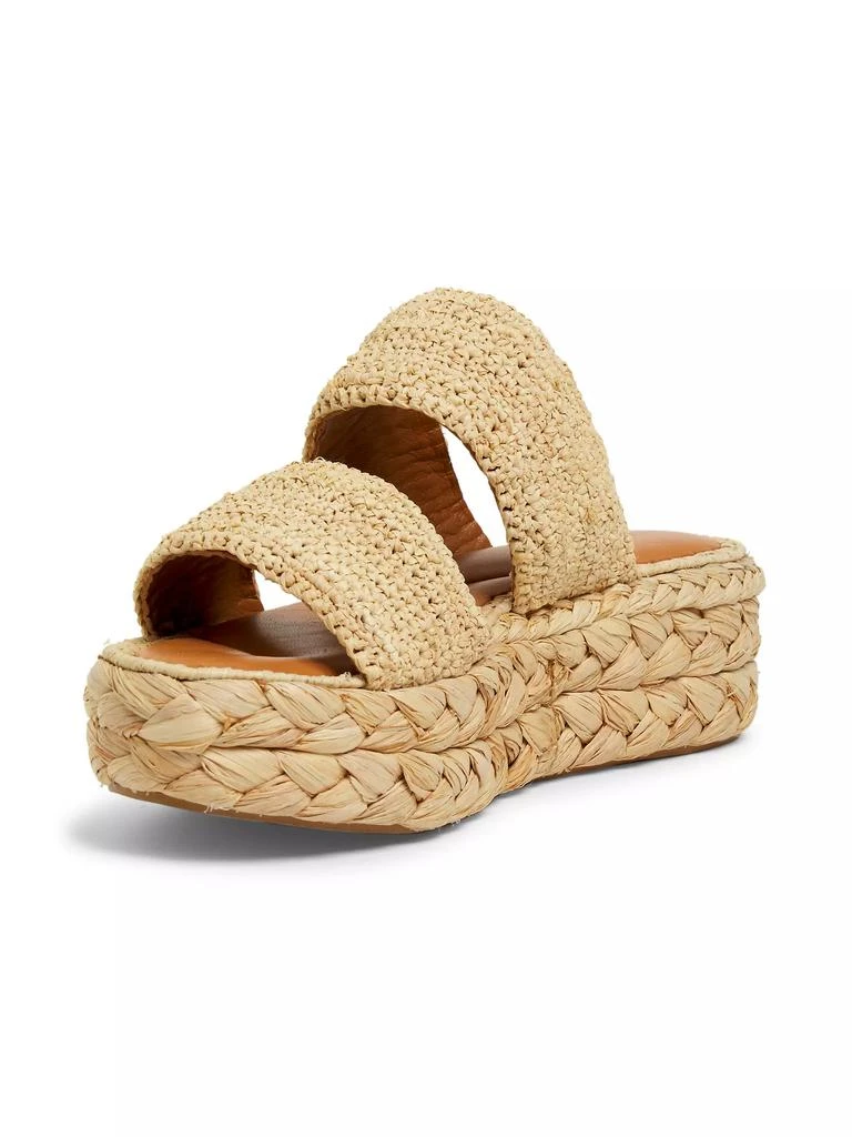 Clergerie Arlene2 55MM Raffia Sandals 2