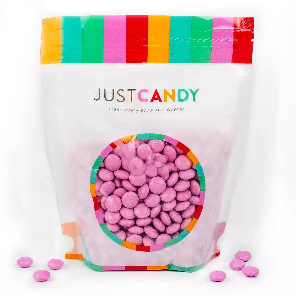 Just Candy Pink M&M's Candy Milk Chocolate, 1 Pound (500 Pieces) 1