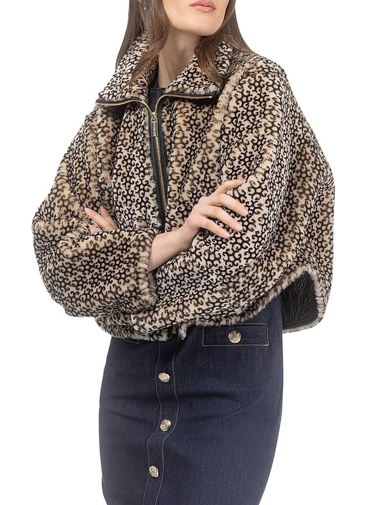 Gorski Select Shearling Lamb Insignia Zip Jacket 3