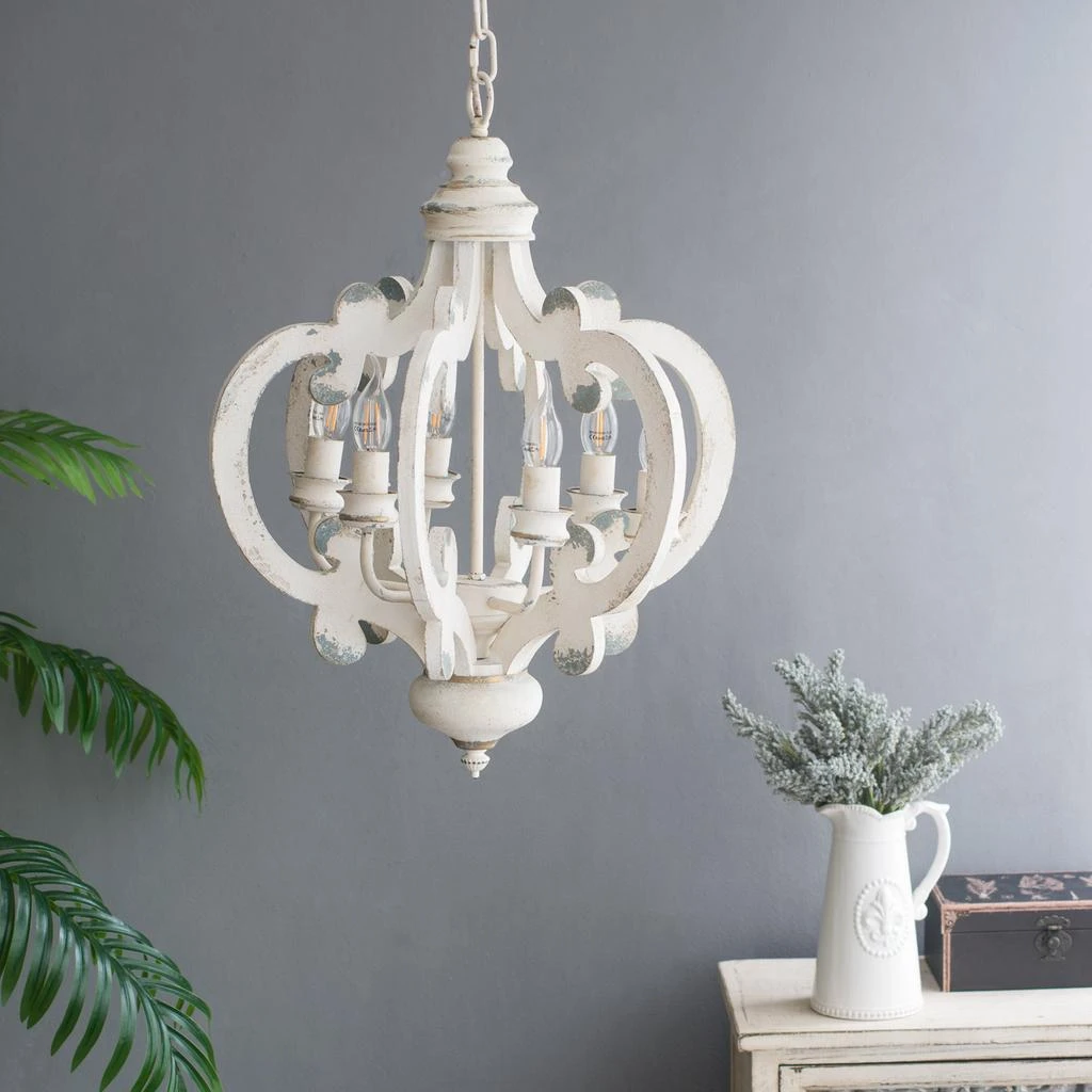 Streamdale Furniture Streamdale 6-Light Farmhouse Chandelier 3