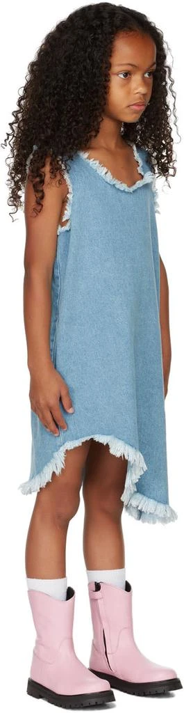 M’A Kids Kids Blue Denim Sleeveless Dress 2