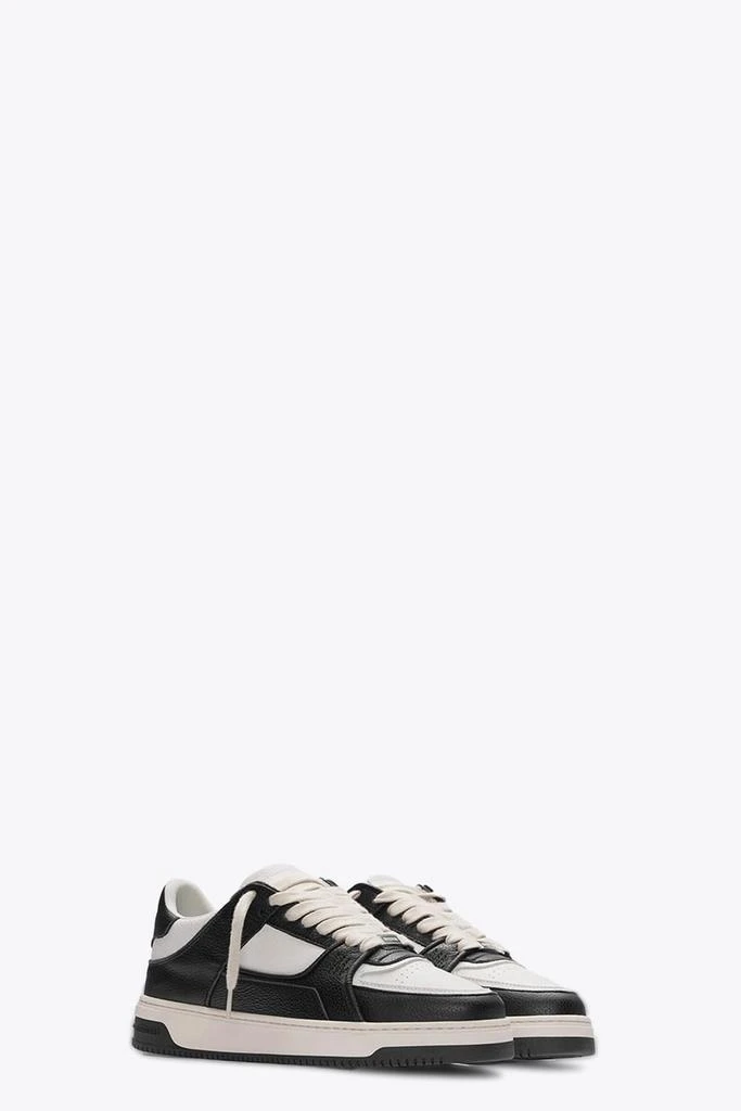 Represent Apex Off White And Black Leather Low Top Sneaker 2