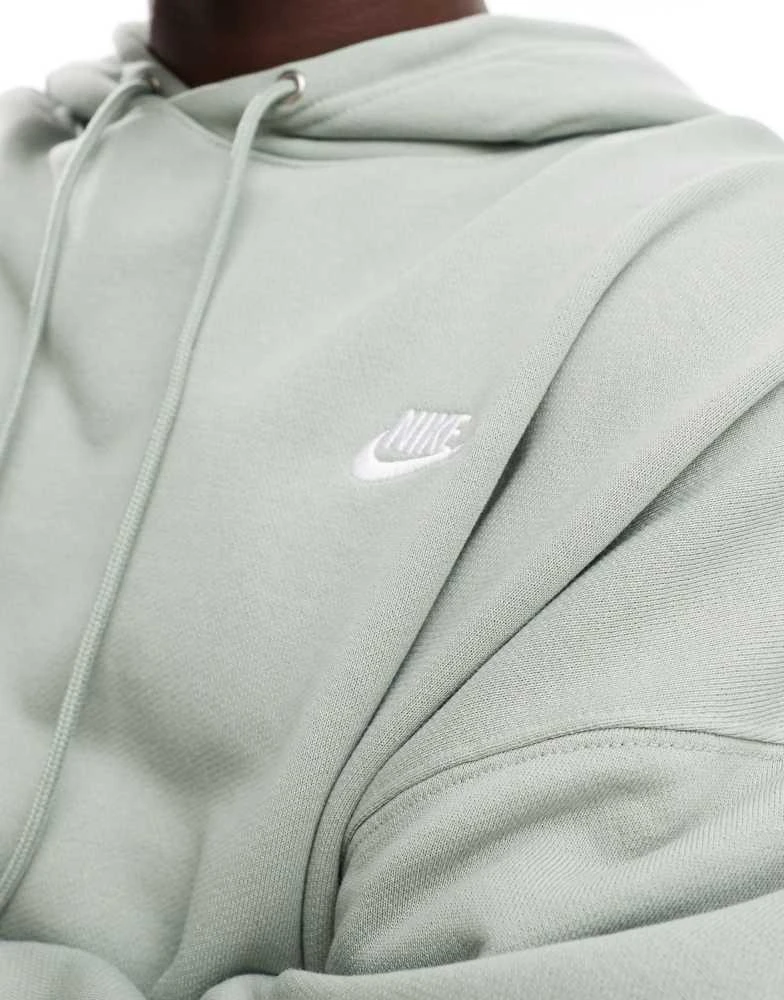 NIKE Nike Club French Terry oversized hoodie in olive 3