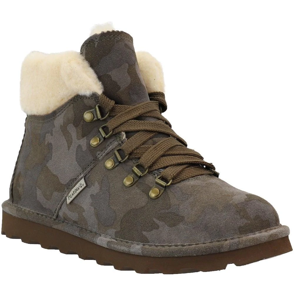 Bearpaw Marta Camo Lace Up Booties 2