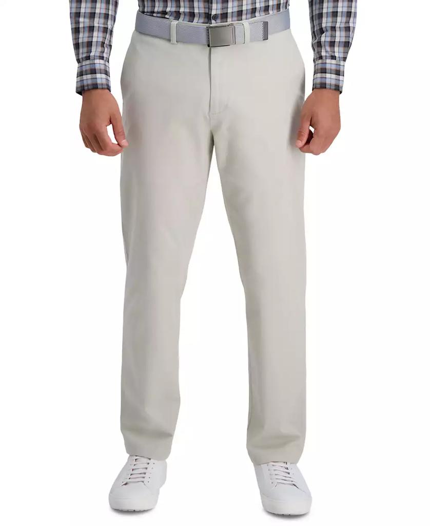 Haggar Men's Straight Fit Soft Chino Premium Dress Pant