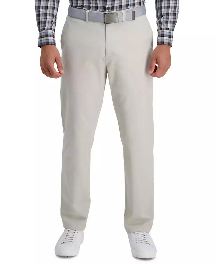 Haggar Men's Straight Fit Soft Chino Premium Dress Pant 1