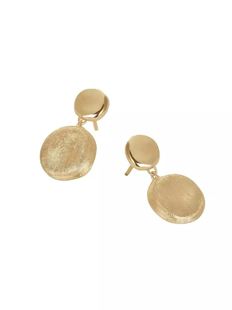 Marco Bicego Jaipur 18K Yellow Gold Double-Drop Disc Earrings 1