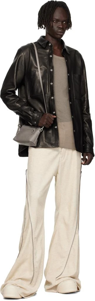 Rick Owens Gray Concordians Small Adri Bag 4