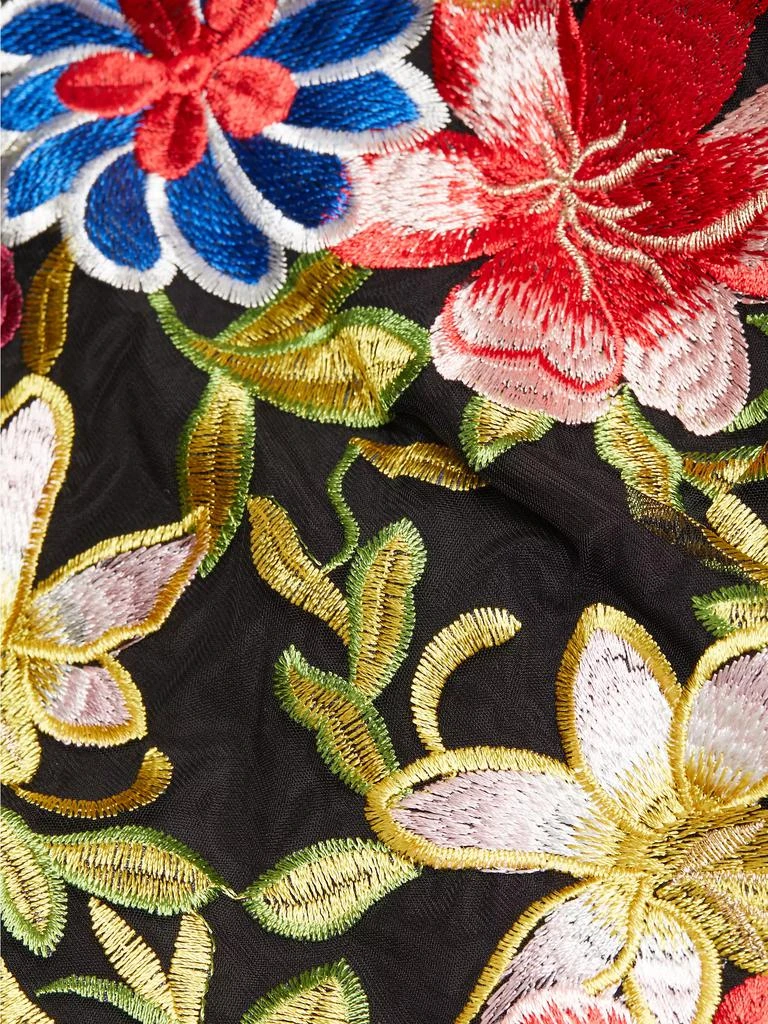 Milly Yasmin Floral Mesh Dress 7