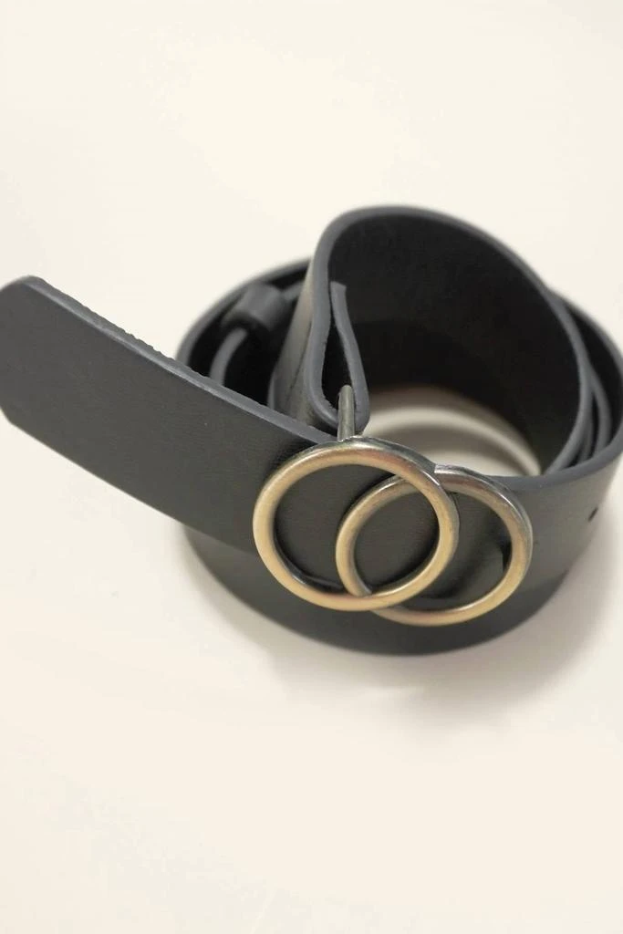 Josslyn by Wall to Wall Josslyn By Wall To Wall - Women
s Double O Buckle Vegan Leather Belt