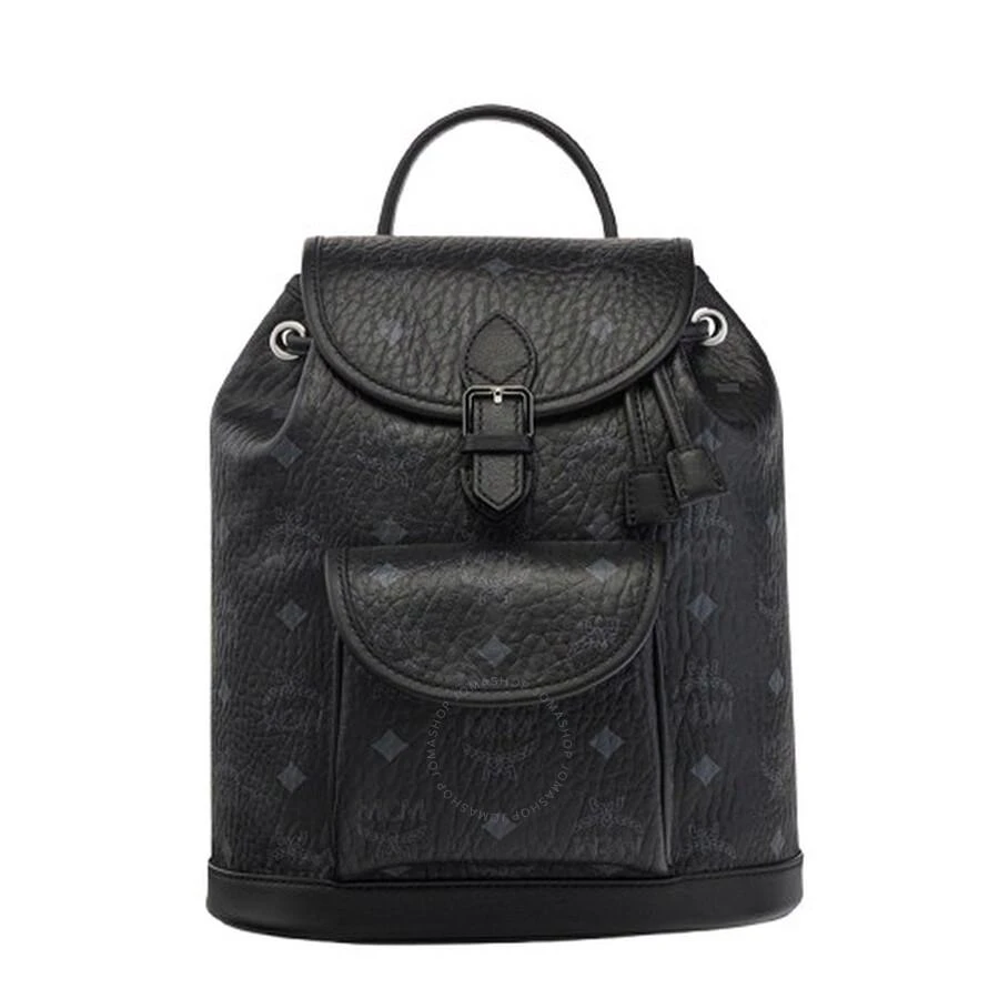 MCM Aren Drawstring Backpack in Visetos 1