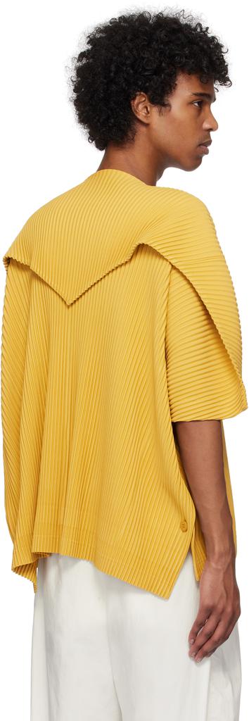 Homme Plissé Issey Miyake Yellow Kite T-shirt - T-Shirts - BeyondStyle