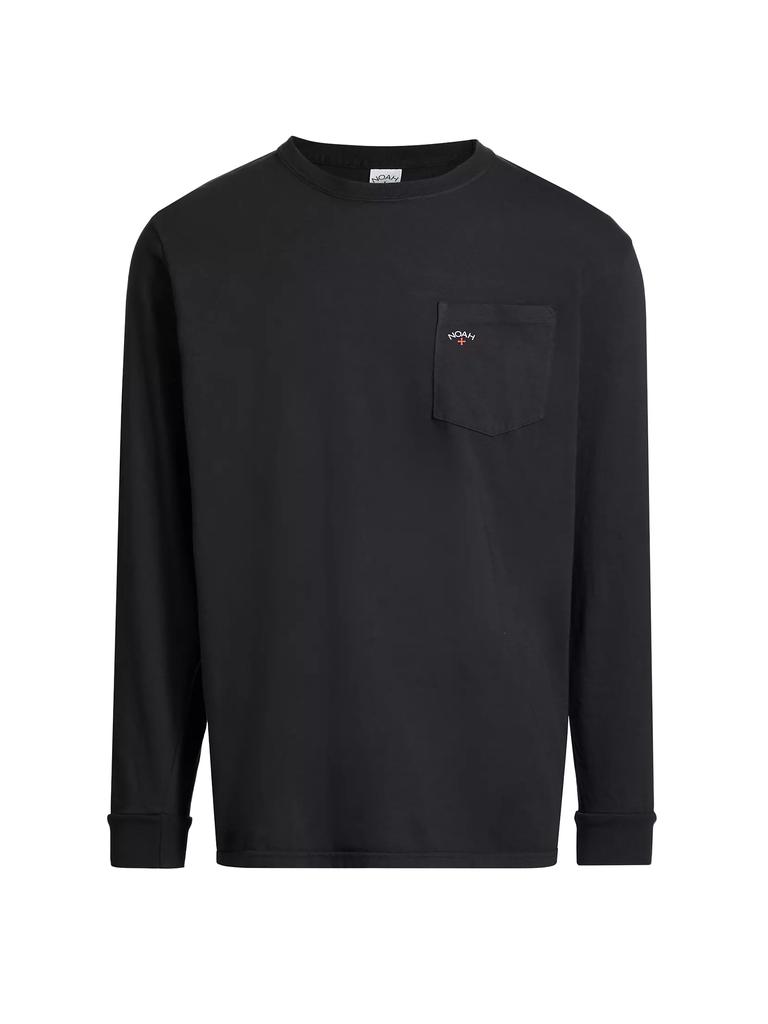 Noah Core Logo Pocket Long-Sleeve T-Shirt