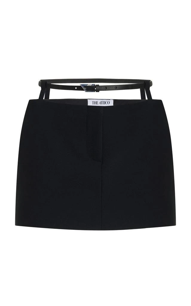 The Attico The Attico - Gonns Mini Skirt - Black - IT 40 - Moda Operandi 1