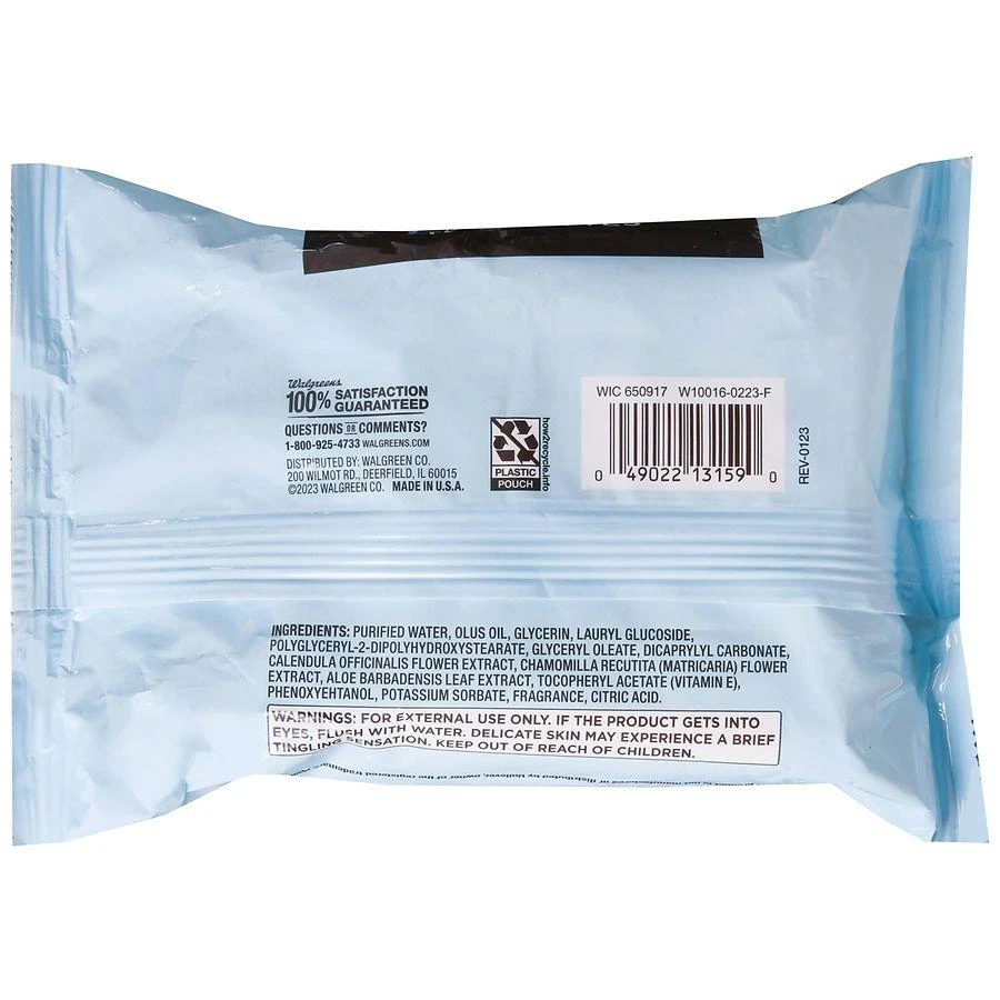 Walgreens Cleanse Towelettes 3