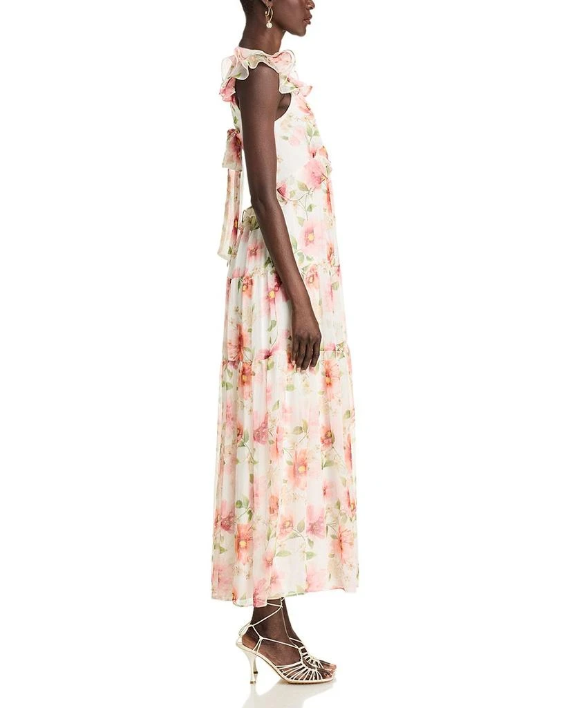AQUA Ruffle Maxi Dress - Exclusive 5