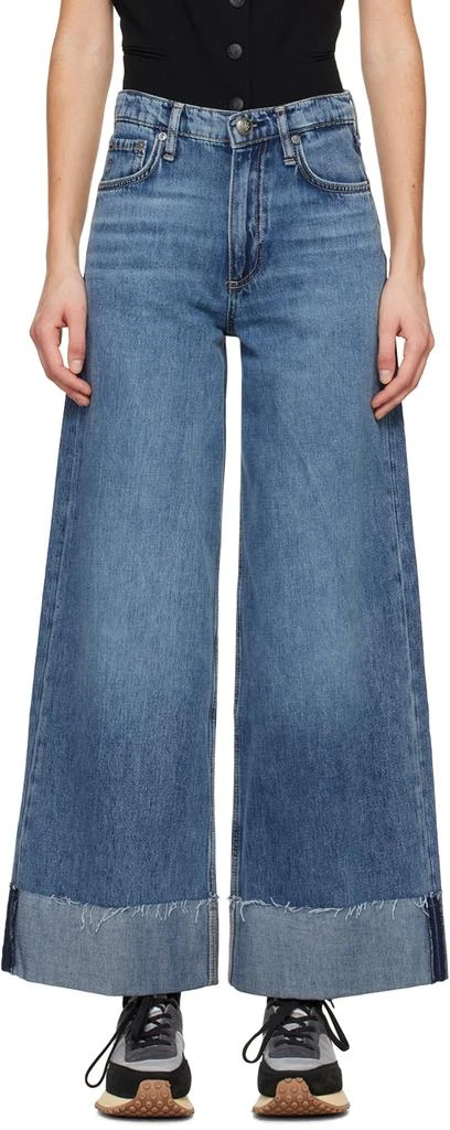 Rag & Bone Indigo Sofie Jeans 1