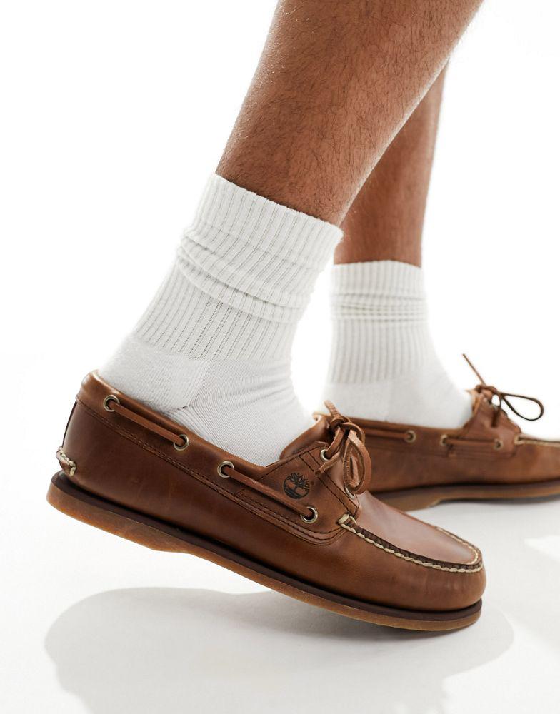 靴 Timberland 2eye Boat Shoes Sensorflex Men's Classic 2-Eye Boat Shoe