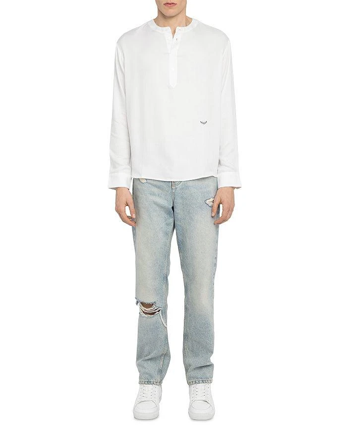 ZADIG 
VOLTAIRE Sora Half Button Tunic 2