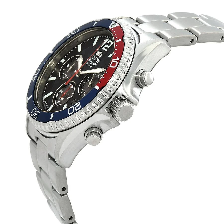 Orient Star Mako Solar Chronograph Blue Dial Men's Watch RA-TX0201L10B 2
