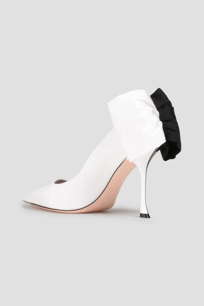 Roger Vivier Bibow bow-embellished two-tone ottoman pumps 4