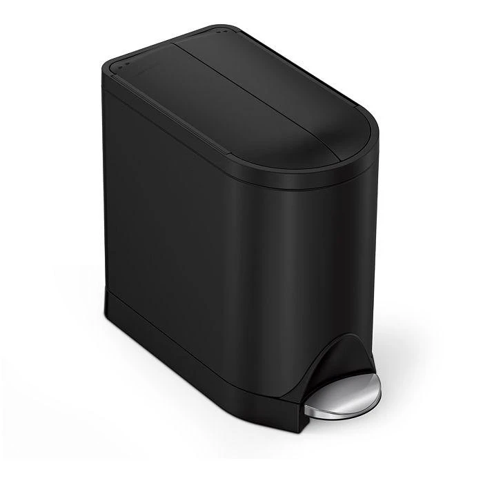 simplehuman 10L Butterfly Step Slim Trashcan 1