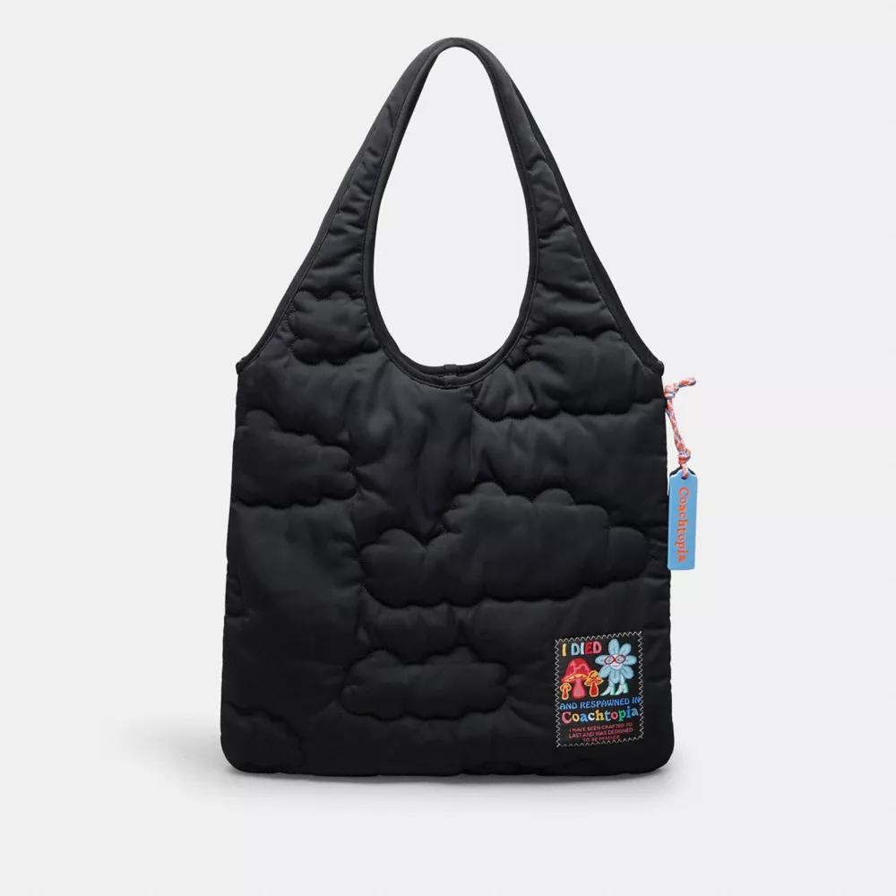 【Coachtopia】Loop Flat Tote With Cloud Quiltingトートバッグ Coachtopia Loop Flat Tote With Cloud Quilting | Coachtopia ™
