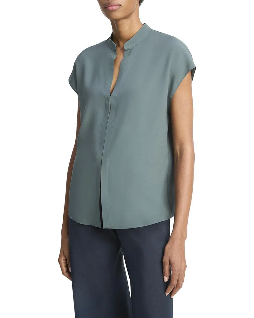 Vince Contrast Blouse