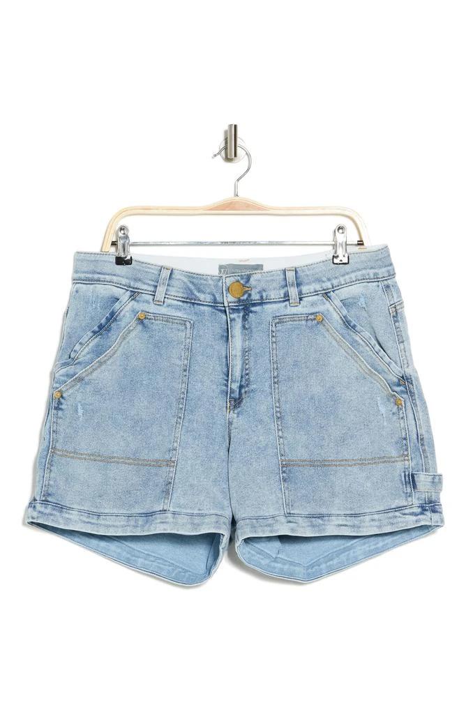 Wit & Wisdom 'Ab'-Solution High Waist Denim Carpenter Shorts 3