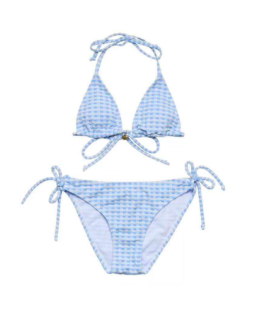Snapper Rock Big Girls Seaside Gingham Teen Triangle Bikini