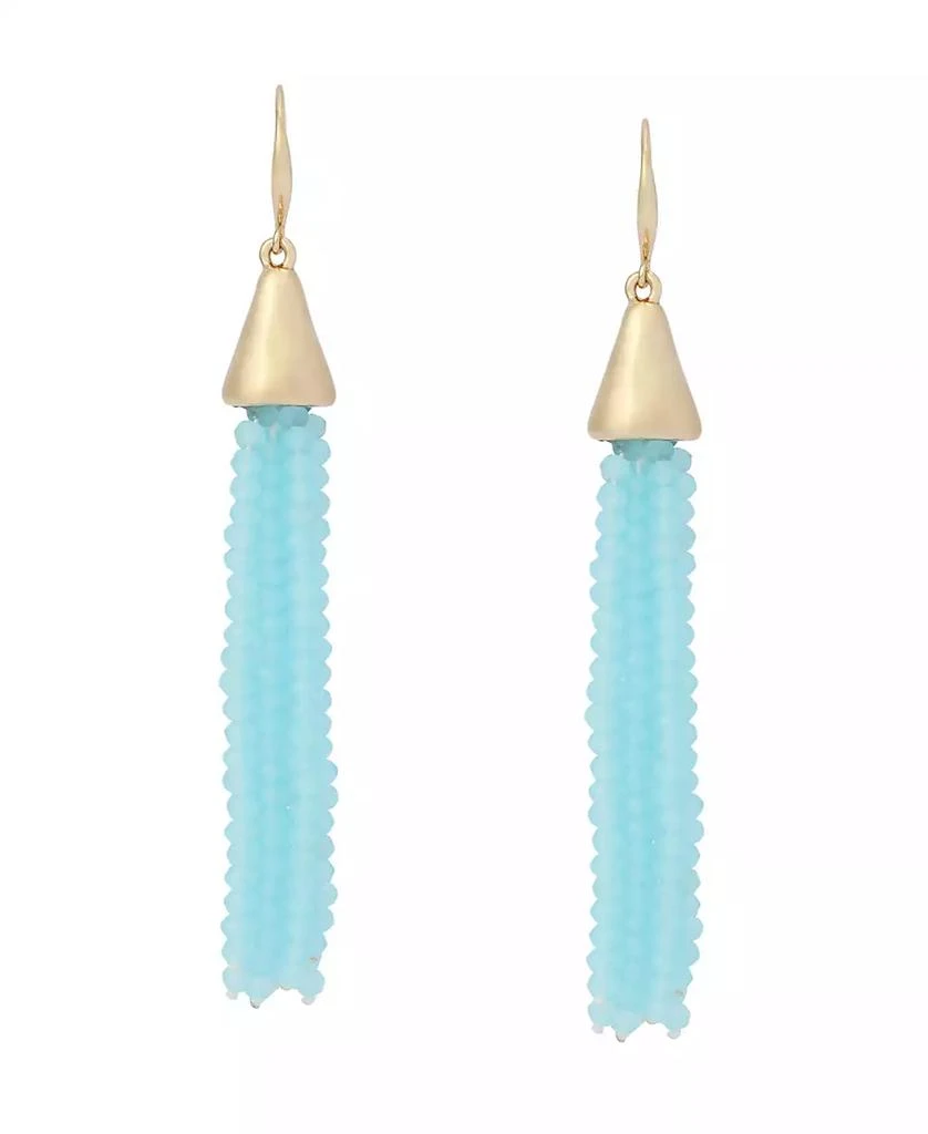 Robert Lee Morris Seed Bead Fringe Earrings 2