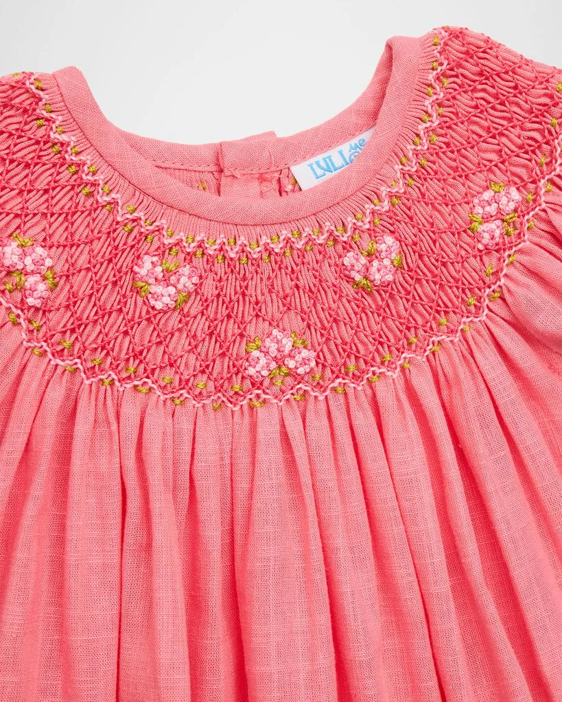 Luli 
Me Girl
s Fil-A-Fil Smocked Cotton Dress 
Bloomers Set, Size 12M-24M 3