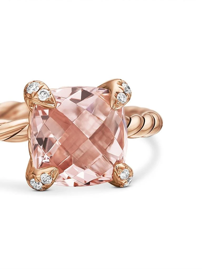 David Yurman Chatelaine Ring in 18K Rose Gold 6