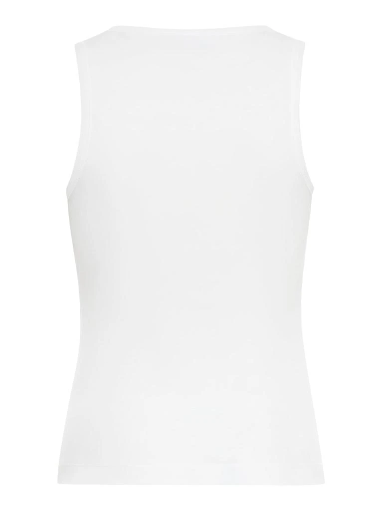 Ganni SOFT COTTON RIB TANK TOP 2