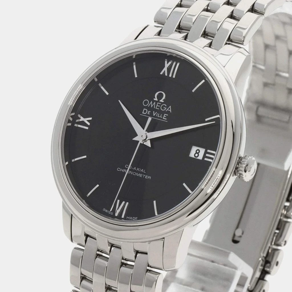 Omega Omega Black Stainless Steel De Ville Prestige 424.10.37.20.01.001 Quartz Men's Wristwatch 36.5 mm 2