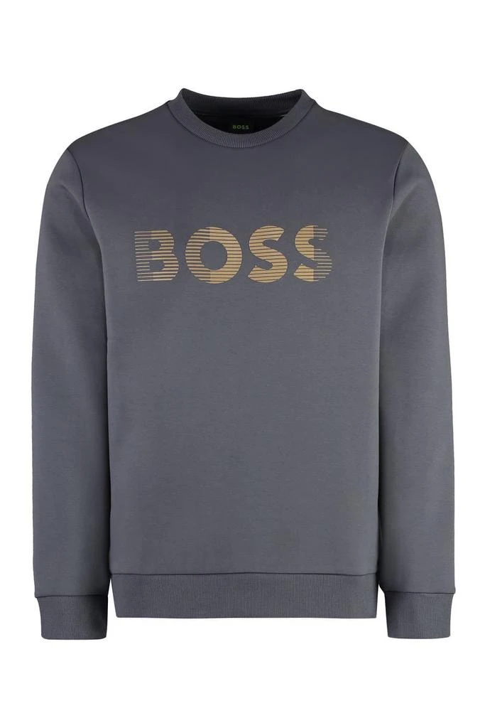 Hugo Boss Boss Cotton Crew-Neck Sweatshirt 1