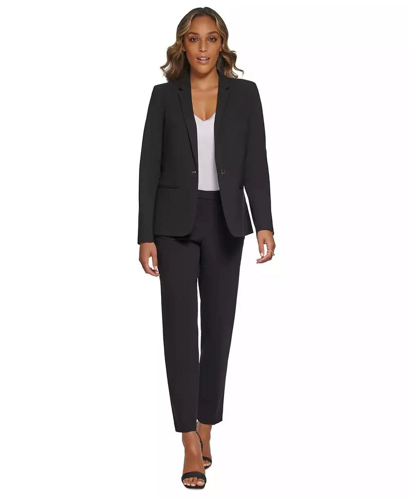 Calvin Klein One-Button Blazer, Regular and Petite Sizes 5
