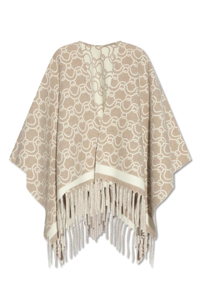 ポンチョ・ケープ Salvatore Ferragamo Embroidered Wool Reversible Cape Salvatore Ferragamo Wool poncho - Jackets - Compare Prices