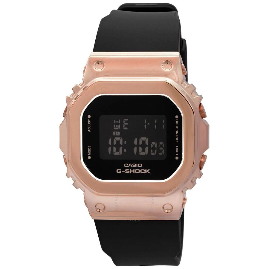 Casio G-Shock Alarm Chronograph Quartz Digital Black Dial Ladies Watch GM-S5600PG-1 1