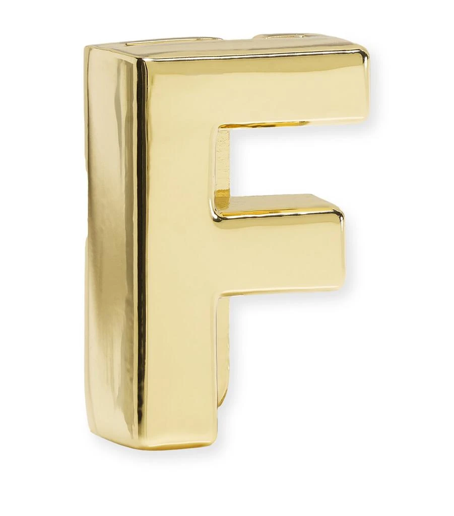 Moleskine Gold-Plated F Notebook Charm 3