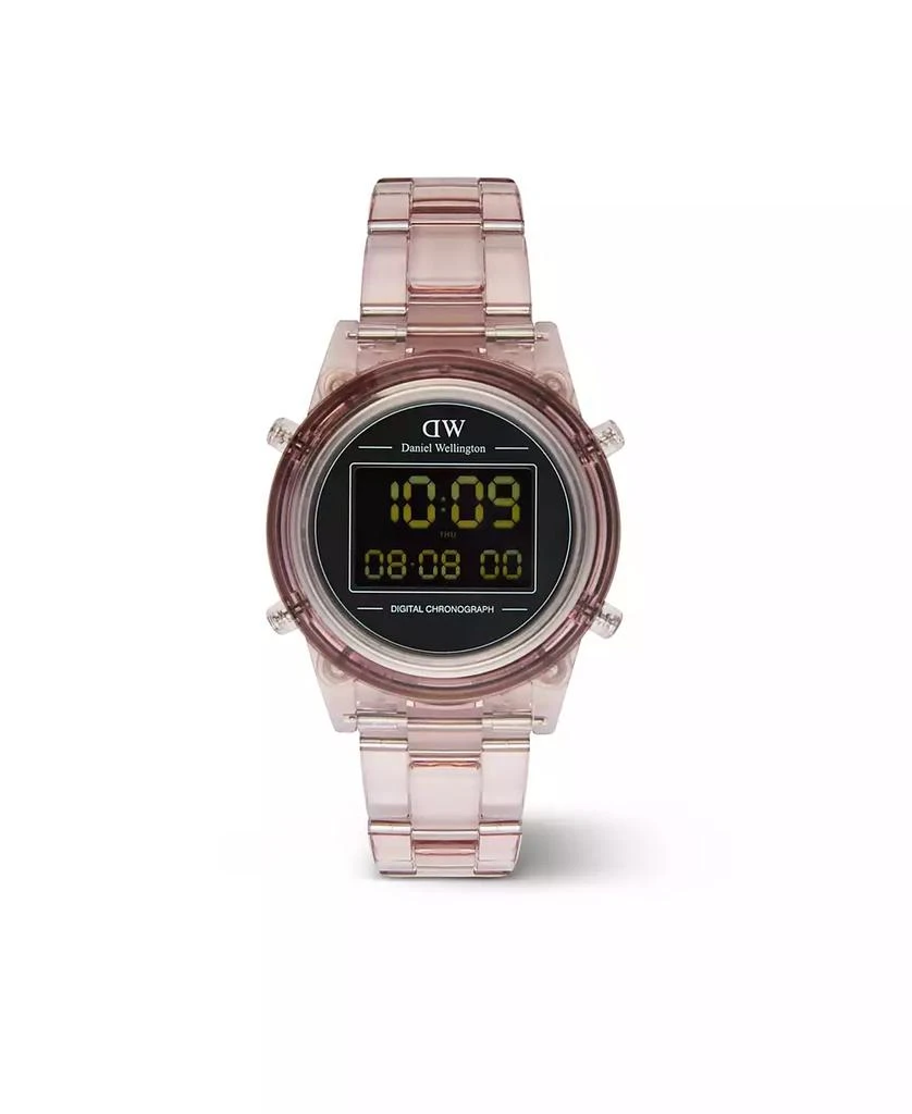 Daniel Wellington Women's Chronograph Pink Plastic Watch, 36mm 5