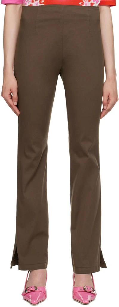 Gimaguas Brown Toxic Trousers 1