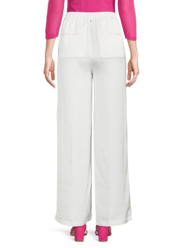 Adrienne Landau Solid Wide Leg Pants 2