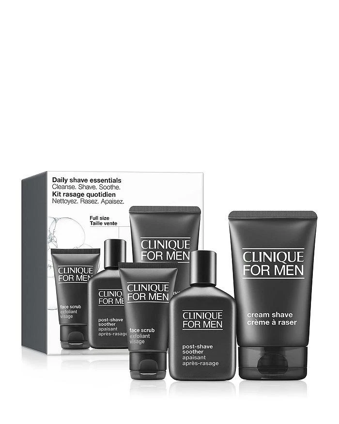Clinique Daily Shave Essentials Men's Skincare Set ($67 value) 1