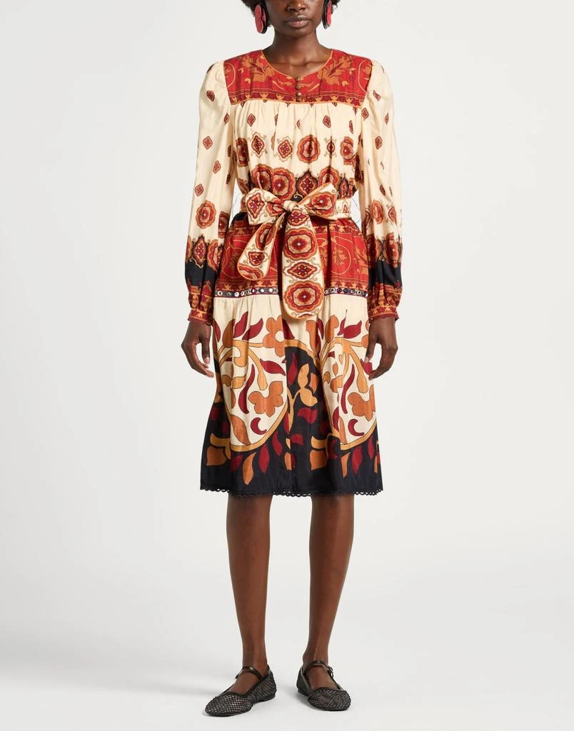 farm rio anika cotton printed midi dress Off-White Ainika Delicate Maxi Dress FARM Rio