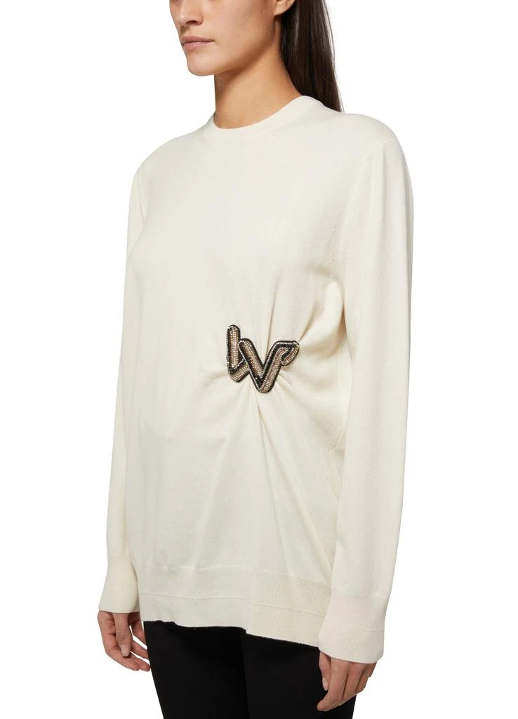 Louis Vuitton Knitted sweater with embroidered patch 3