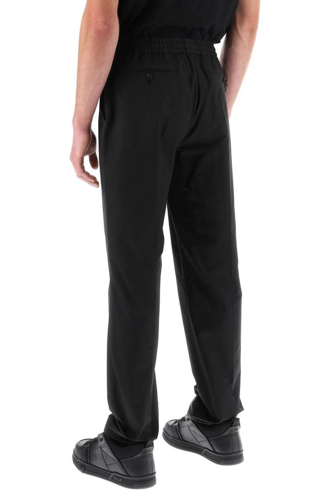 Valentino joggers in poplin 3