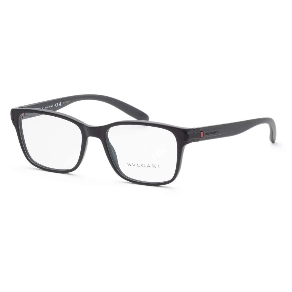 BVLGARI Bulgari Men's Black Rectangular Opticals 1